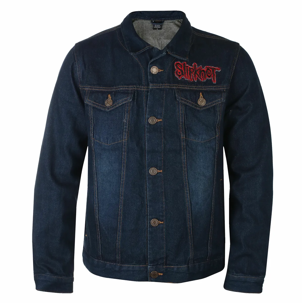 men's jacket Slipknot - Tribal Logo - DENIM - ROCK OFF - SKDJ01MD  -  Metal-shop