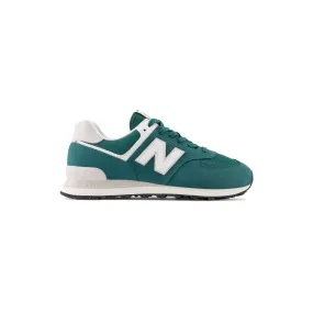 New Balance 574 Green / White