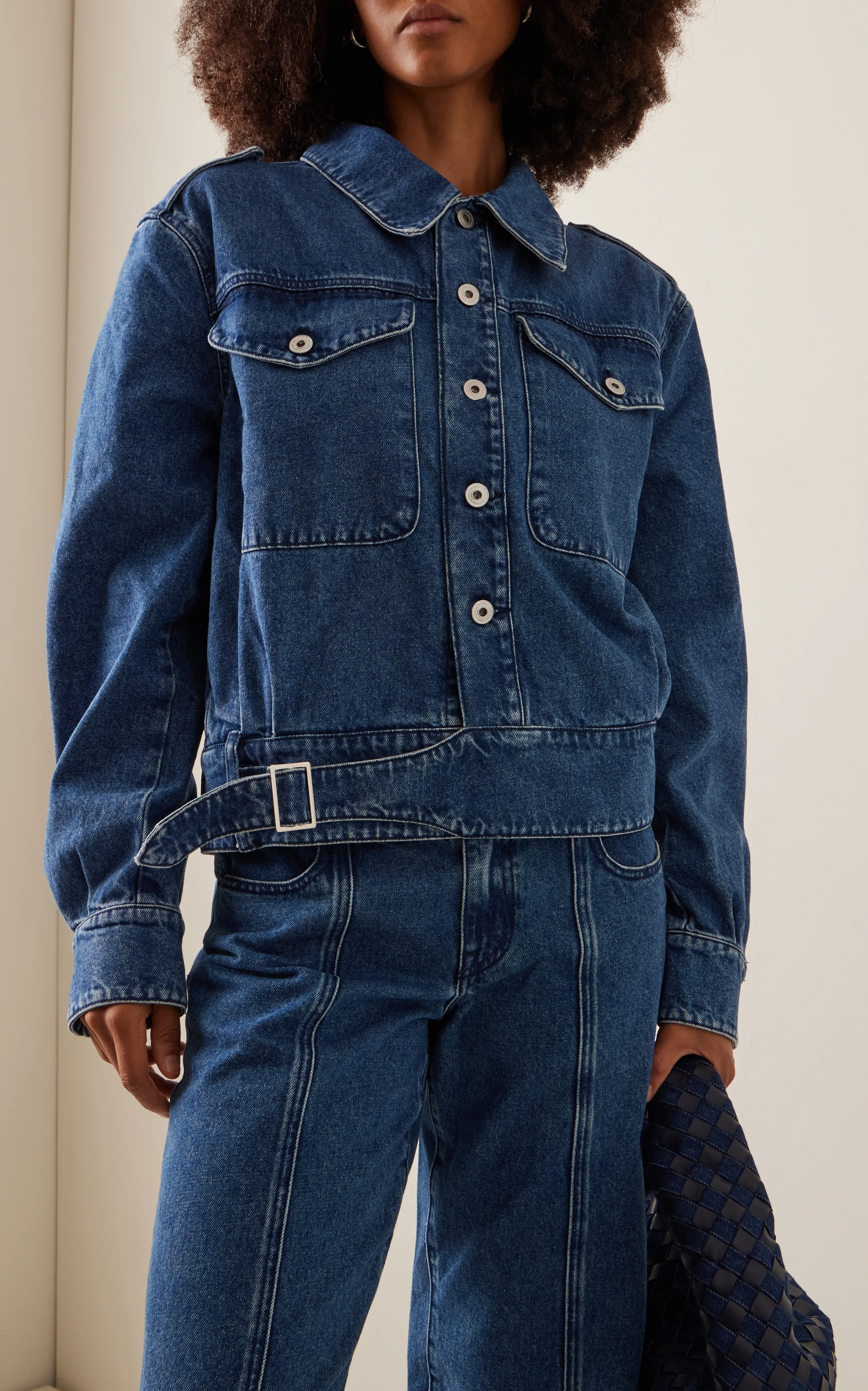 Outland Denim Sawyer Denim Bomber Jacket