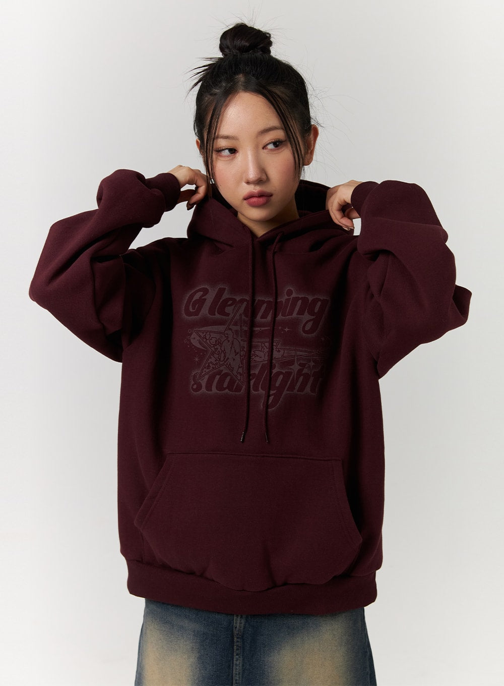 Oversized Graphic Hoodie CD329