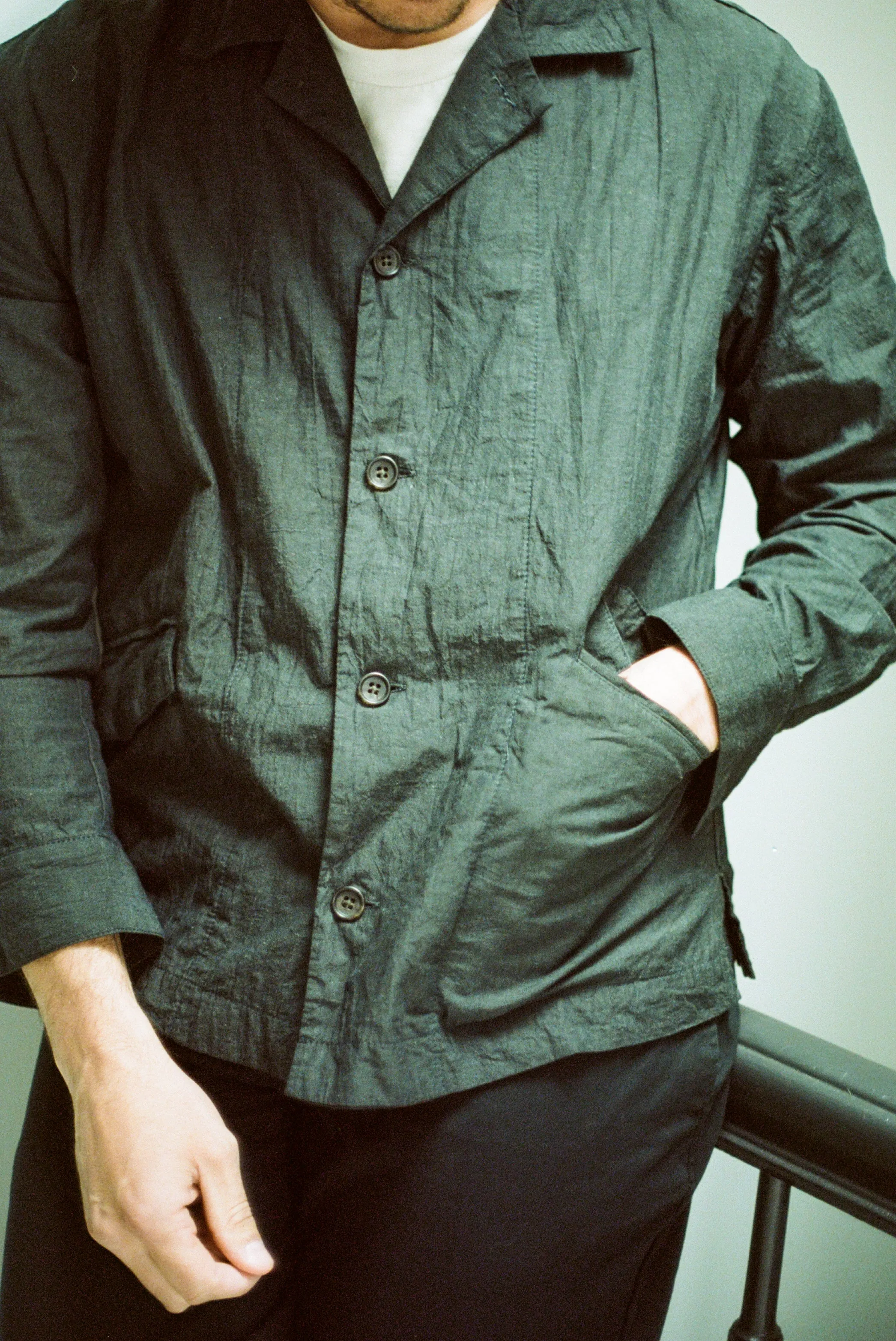 Painter Shirt, Dark Green