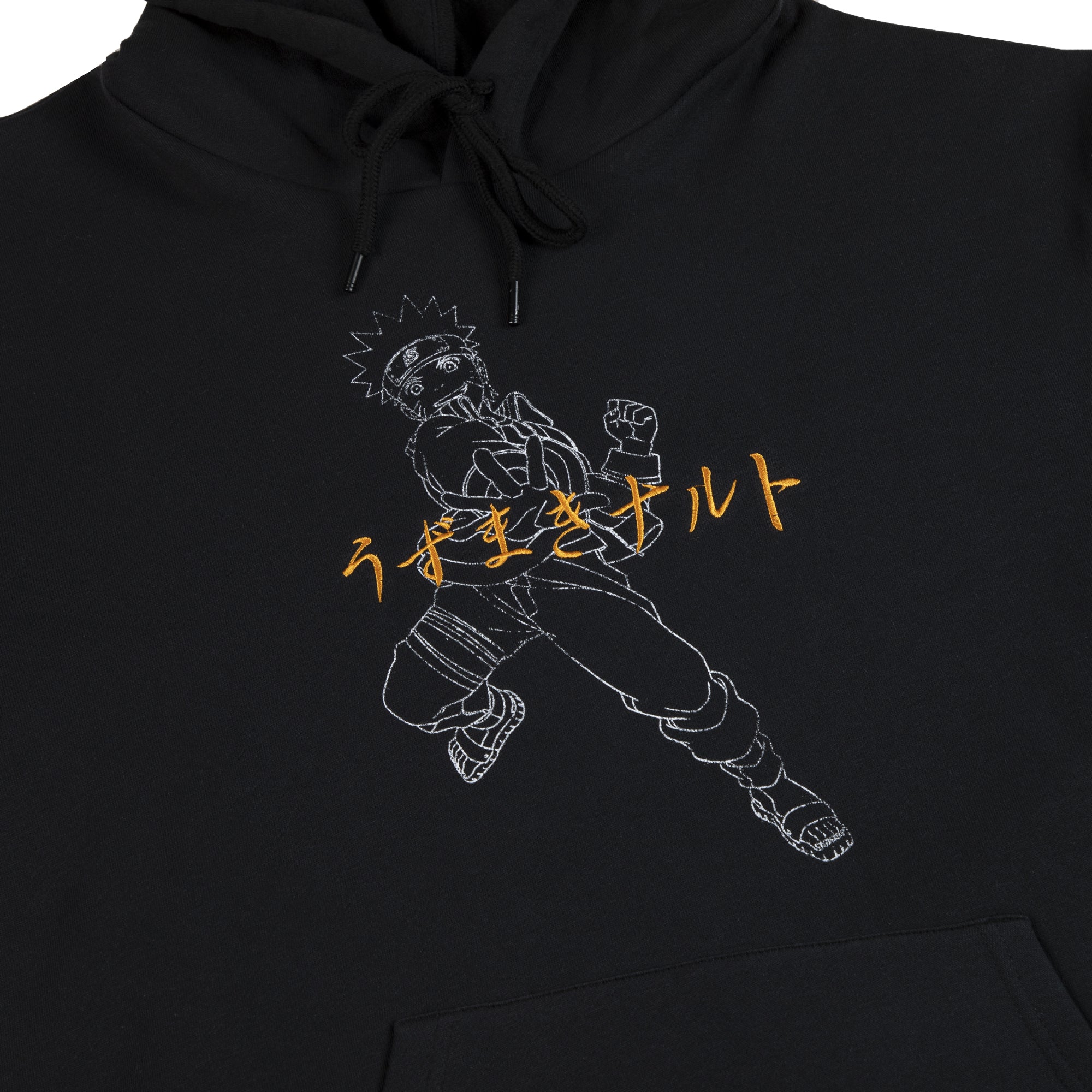 Panel Black Naruto Hoodie