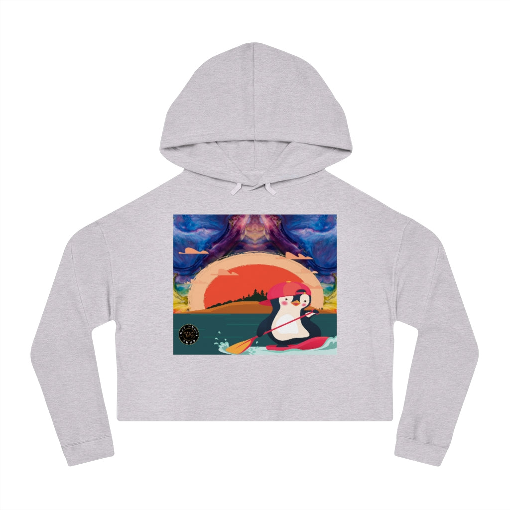 Penguin Dayz Cropped Hoodie