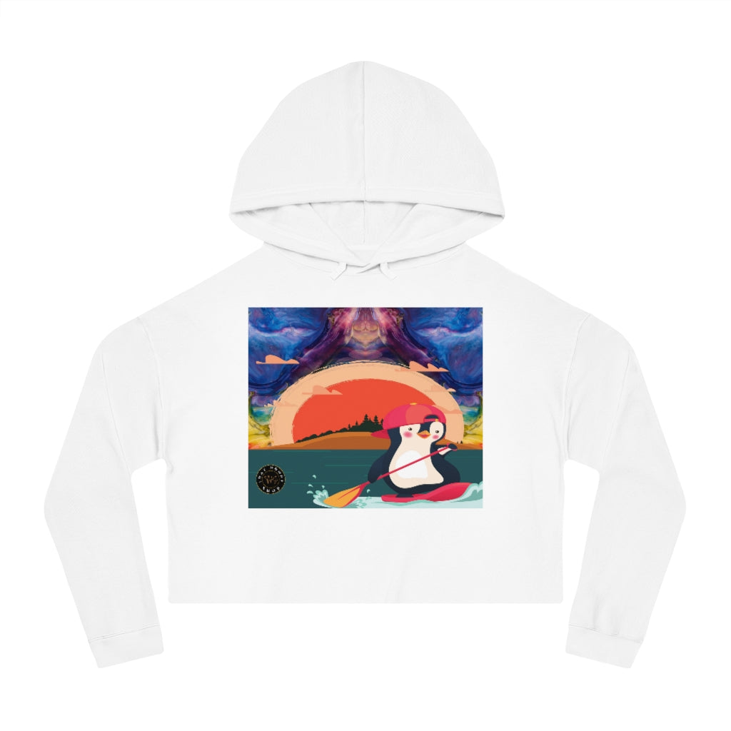 Penguin Dayz Cropped Hoodie