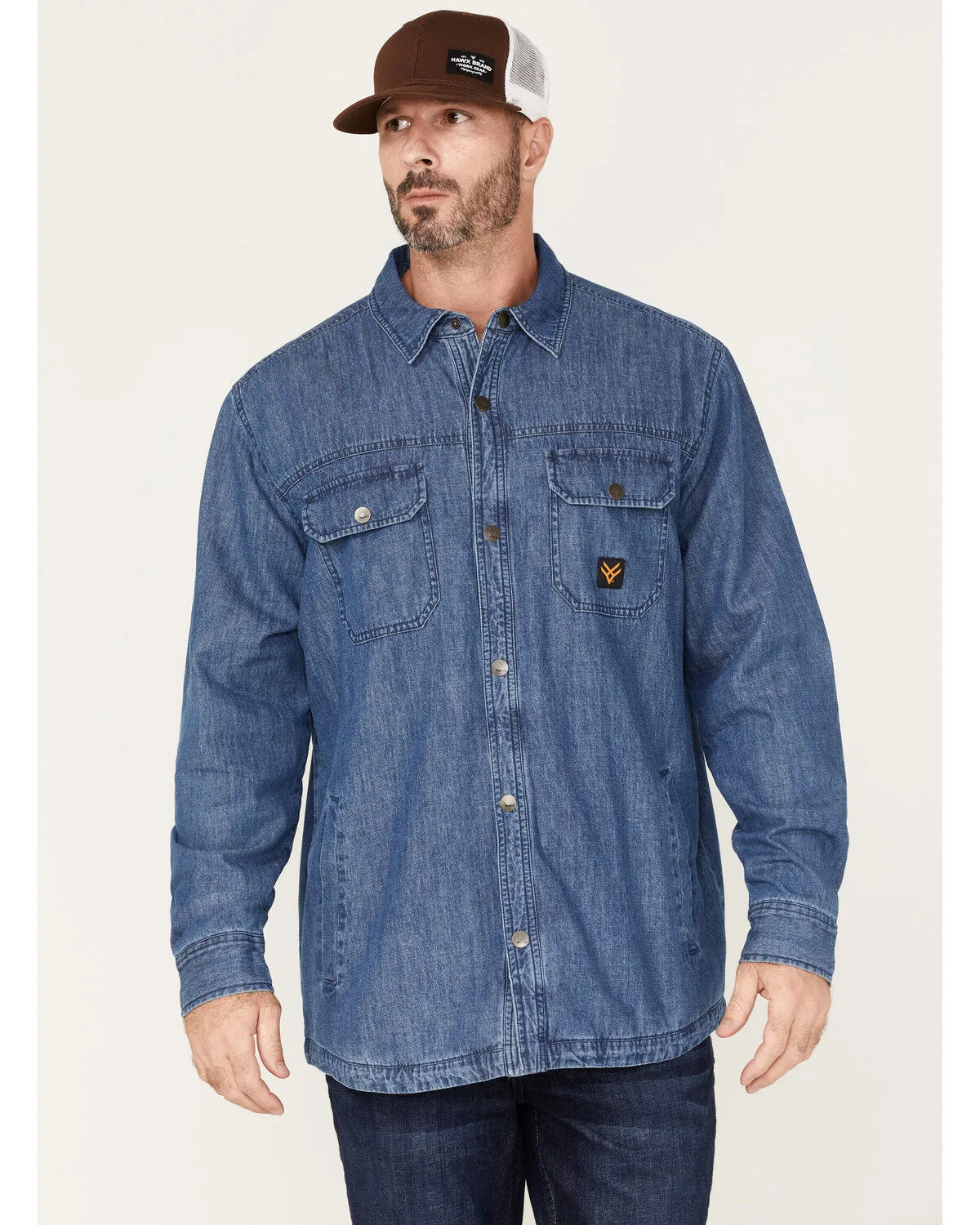 Product Name:  Hawx Men's Denim Shirt Jacket - Big & Tall