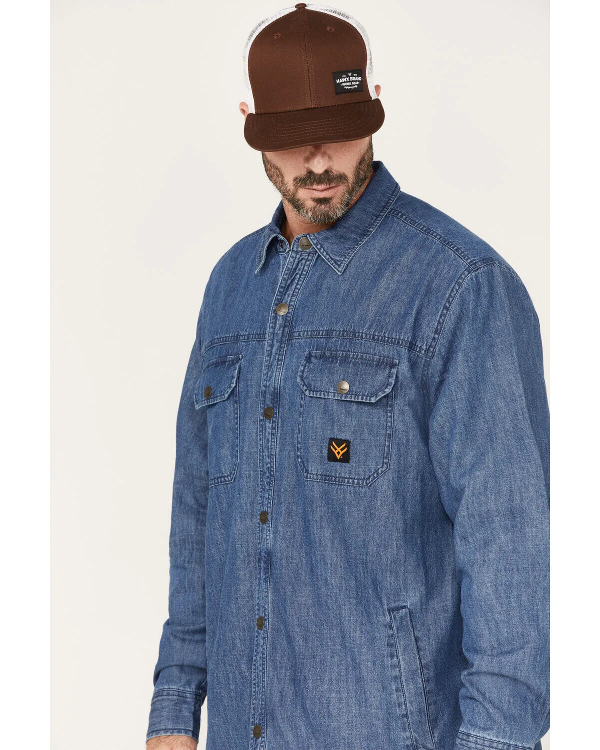 Product Name:  Hawx Men's Denim Shirt Jacket - Big & Tall