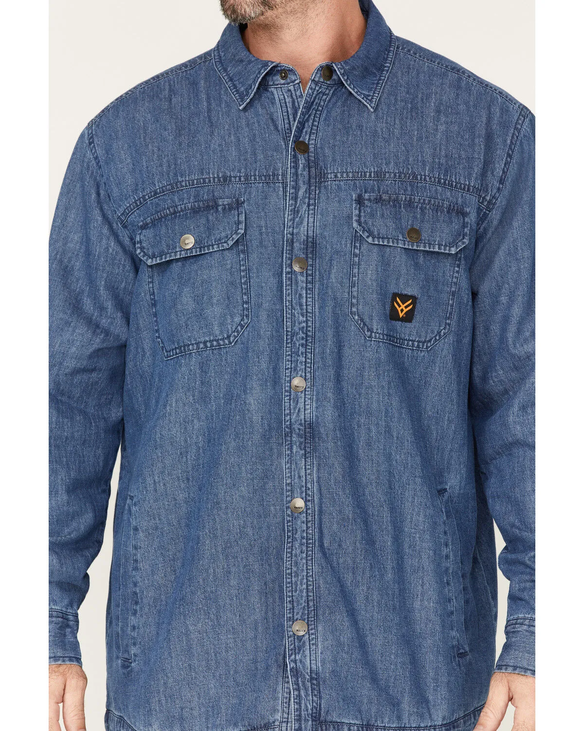 Product Name:  Hawx Men's Denim Shirt Jacket - Big & Tall