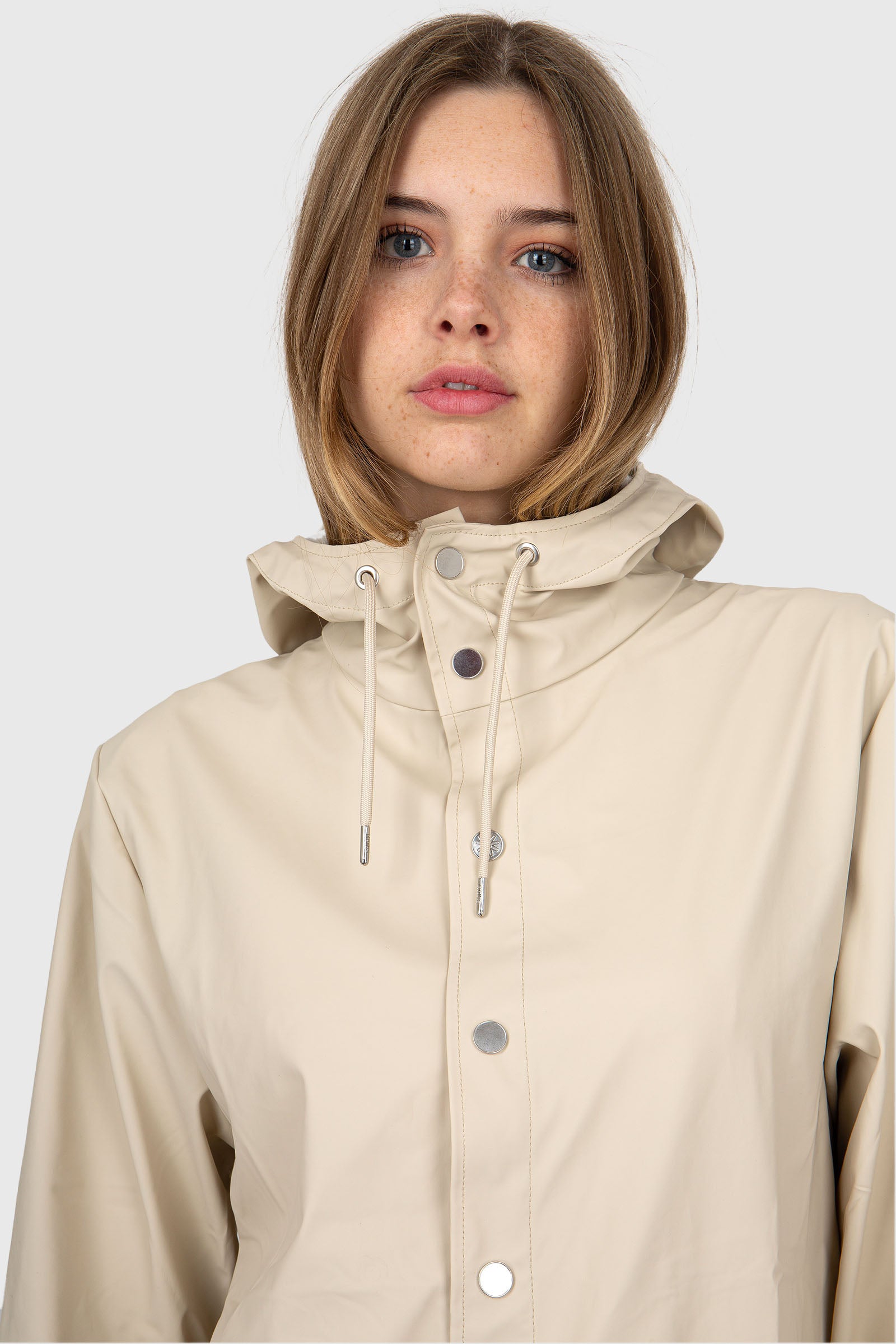 Rains Jacket  Crema