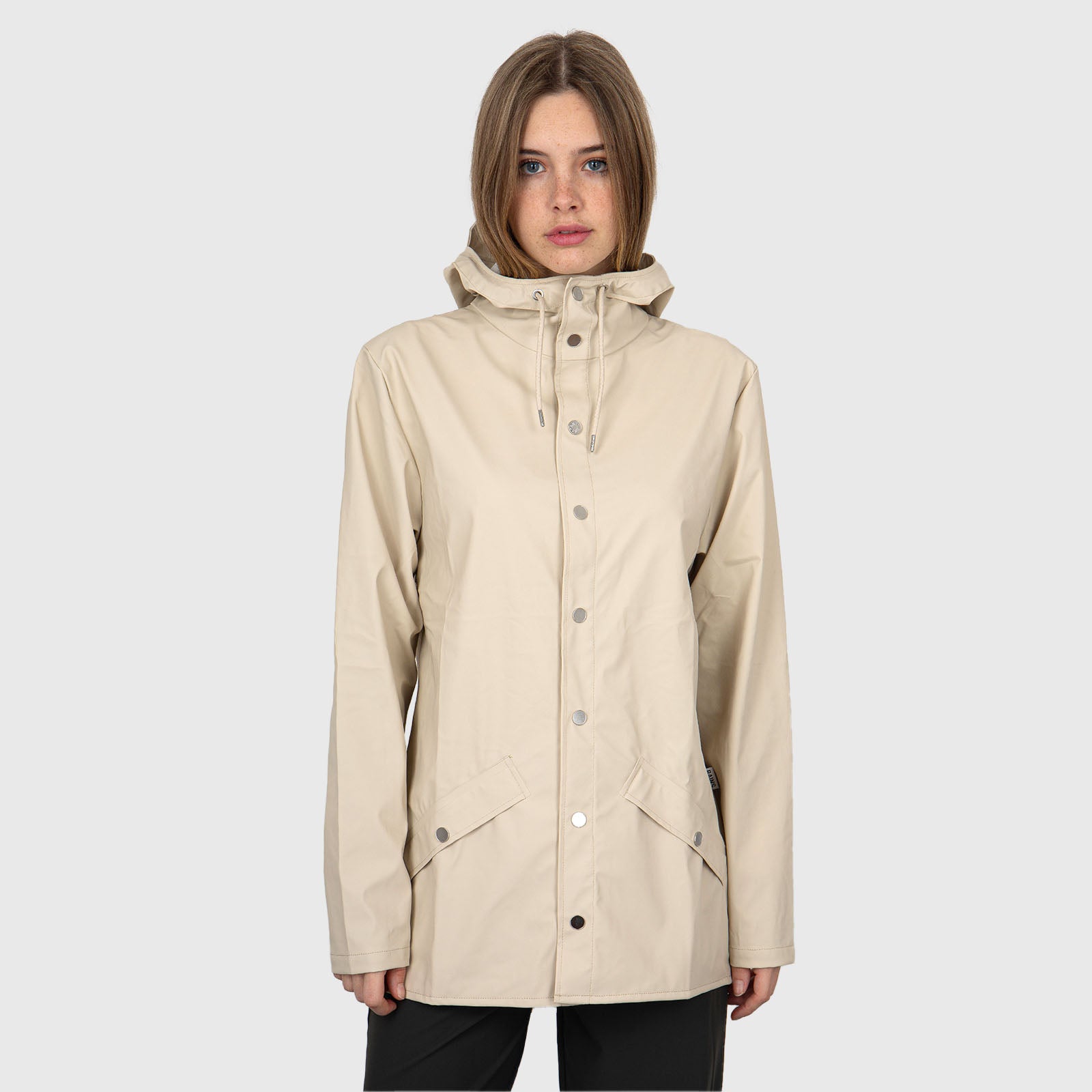 Rains Jacket  Crema