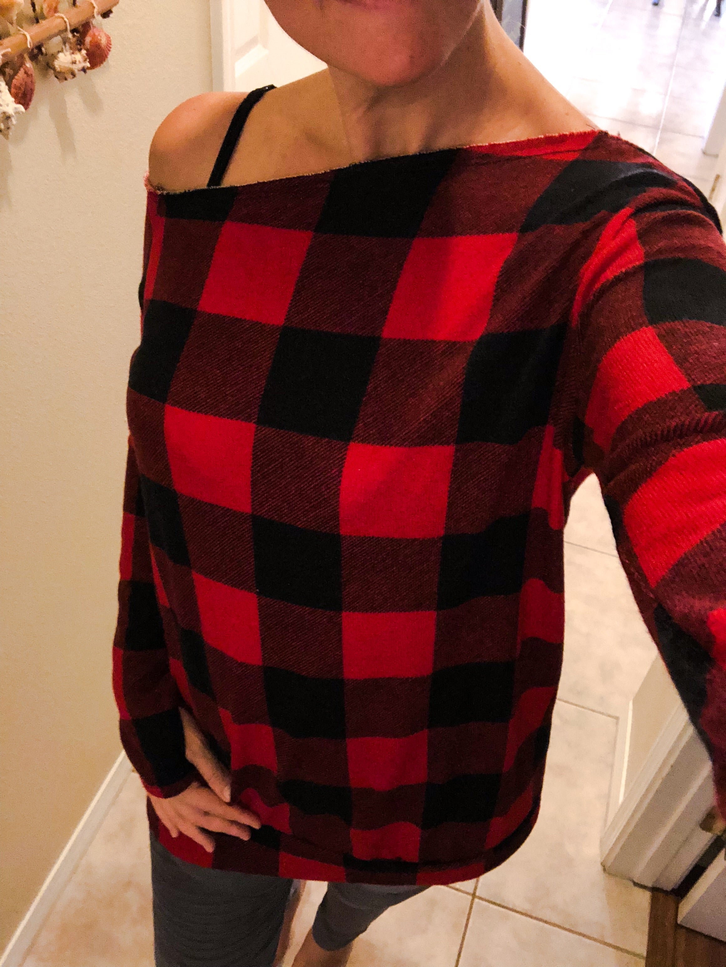 Red and Black Buffalo Plaid