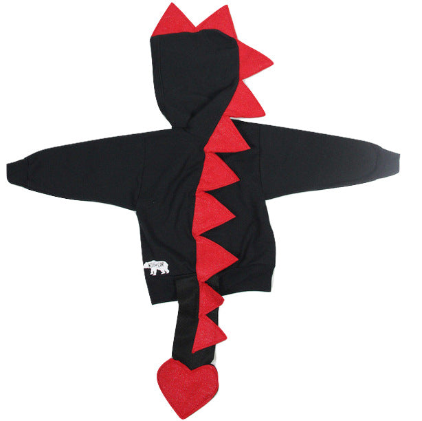 Red Shimmer Dragon Hoodie