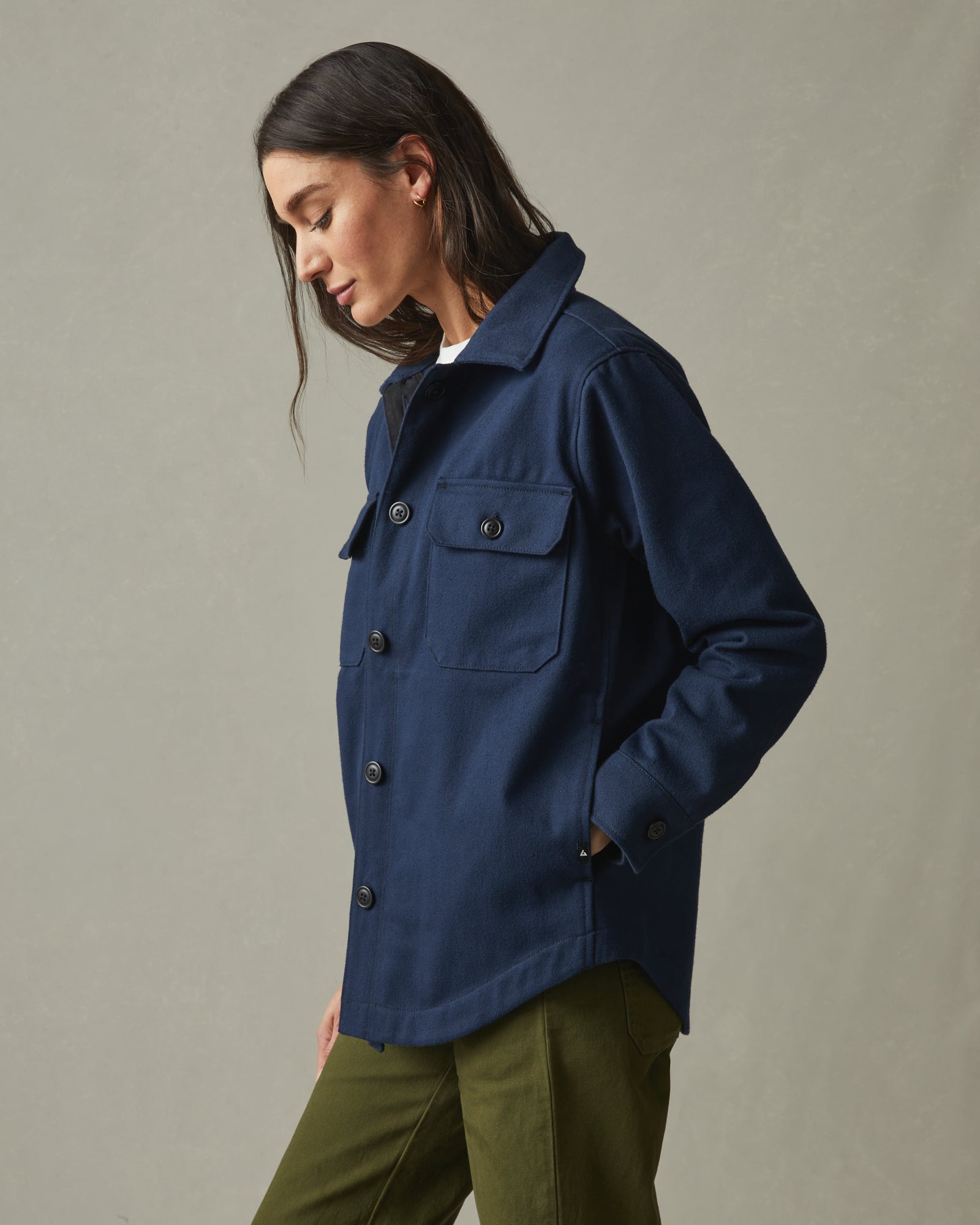 Shirt Jacket - Navy