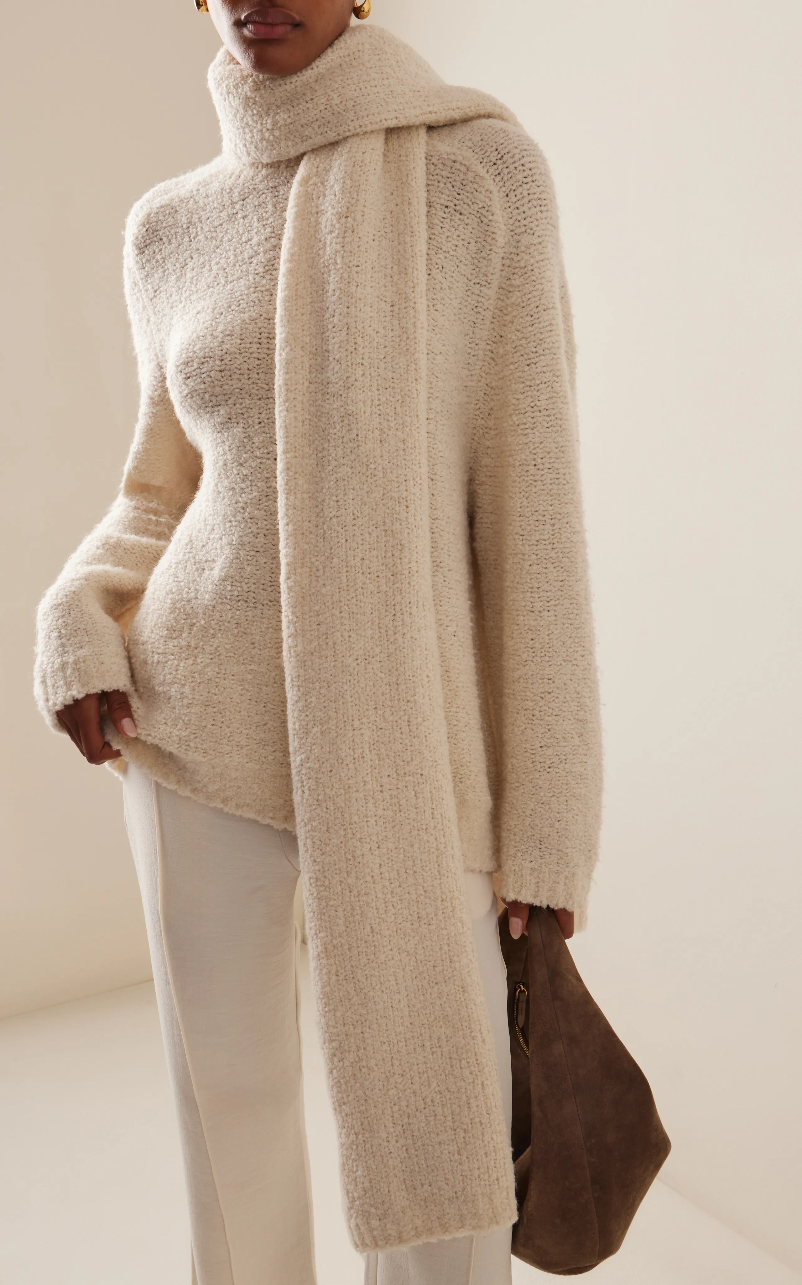 STAUD Siren Knit Sweater