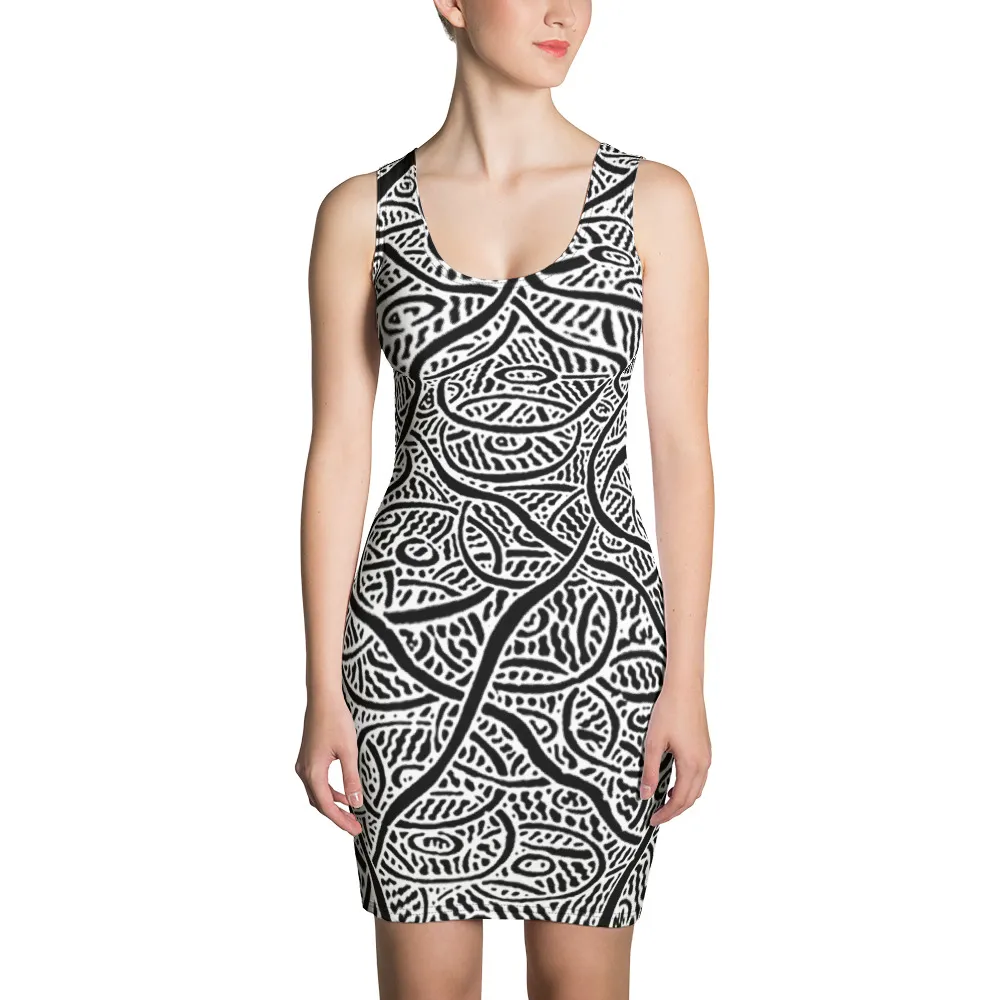 Sublimation Cut & Sew Dress Ripples and Echoes