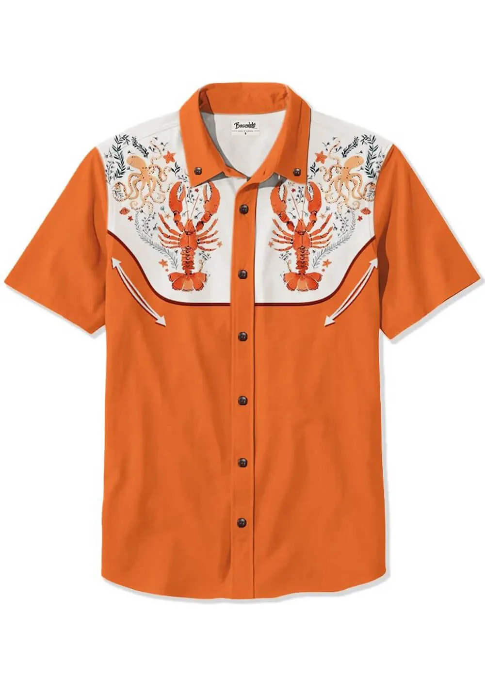 Succubus Gents Lobster Life Shirt Orange