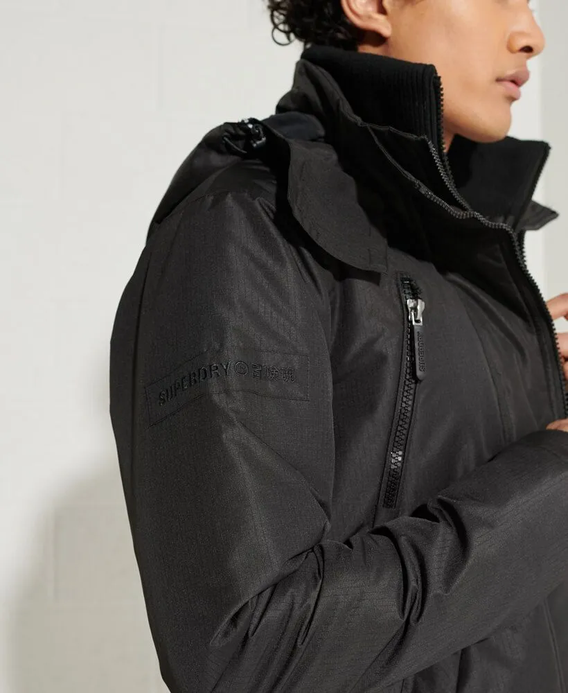 Superdry Wind Yachter Hooded Jacket Black