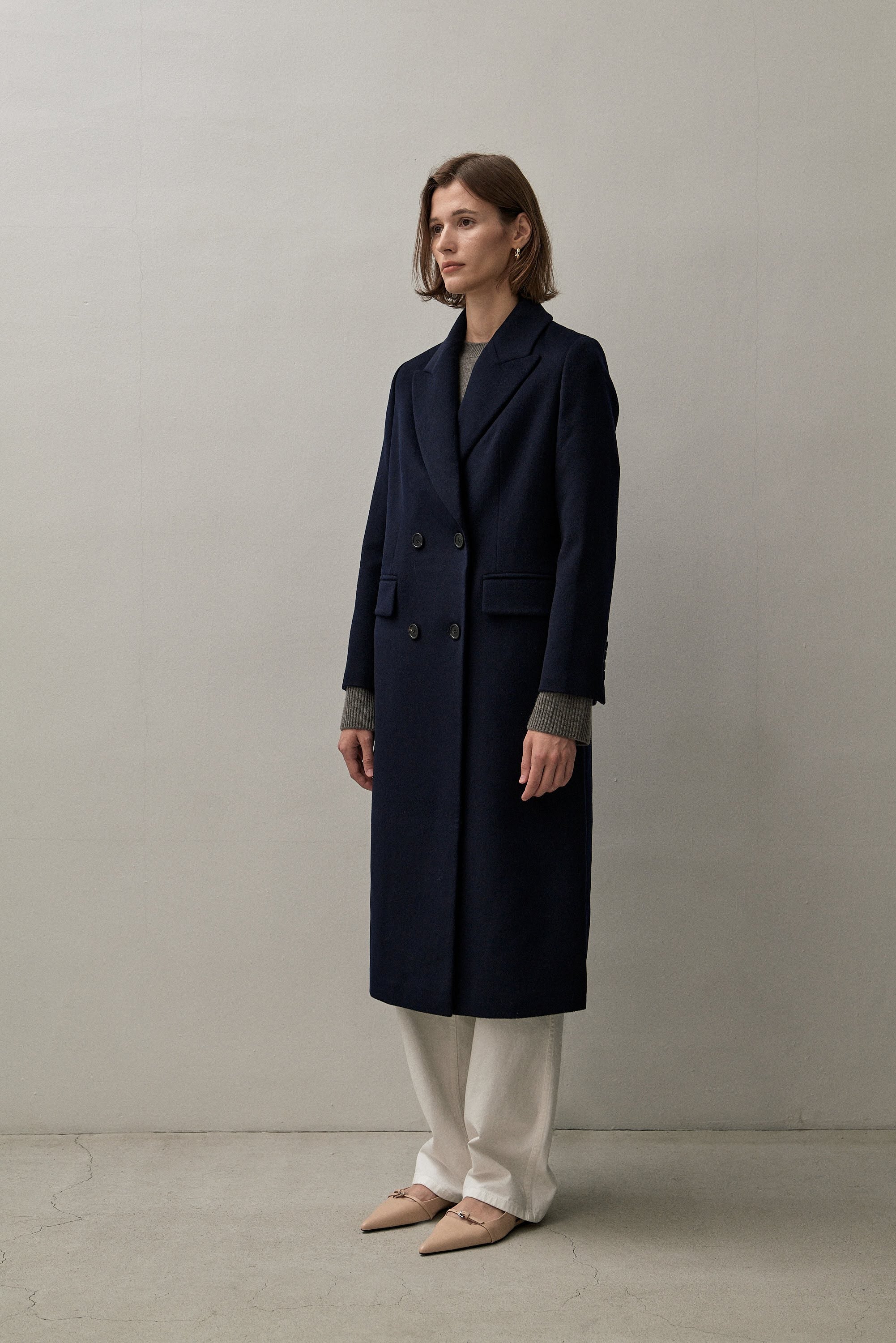 THE NEW YORK COAT- NAVY