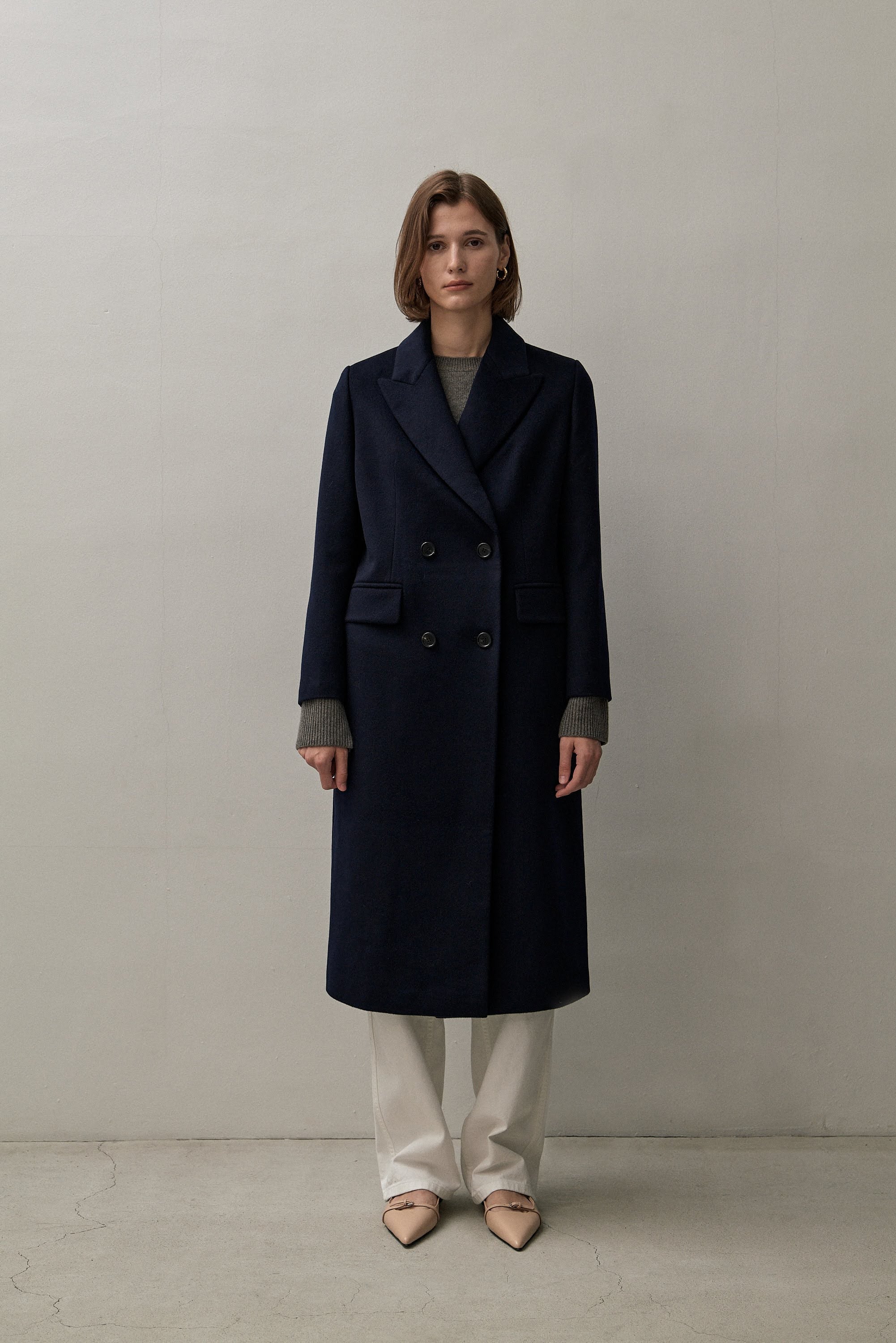 THE NEW YORK COAT- NAVY