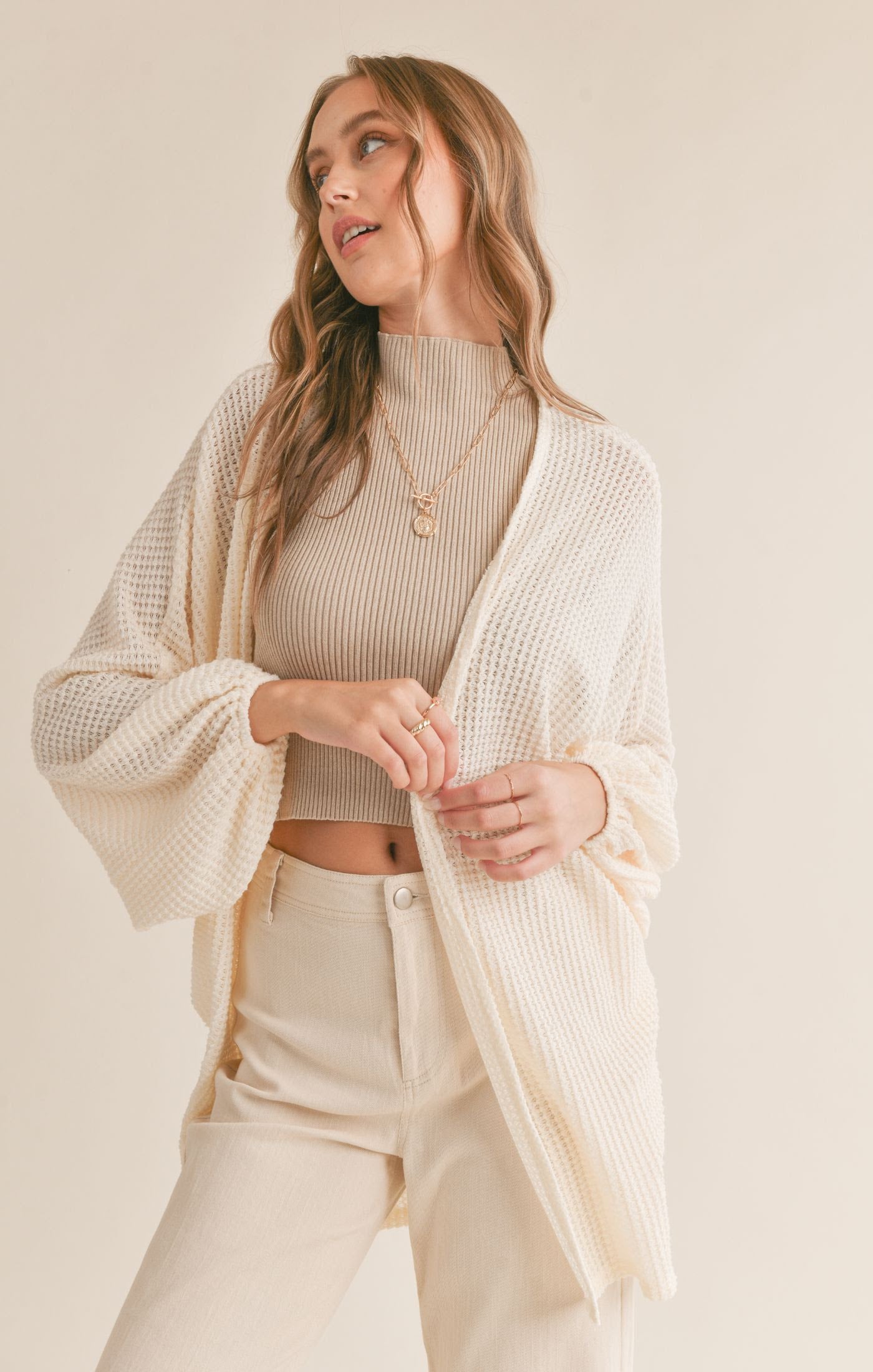 Thrive Open Knit Cardigan