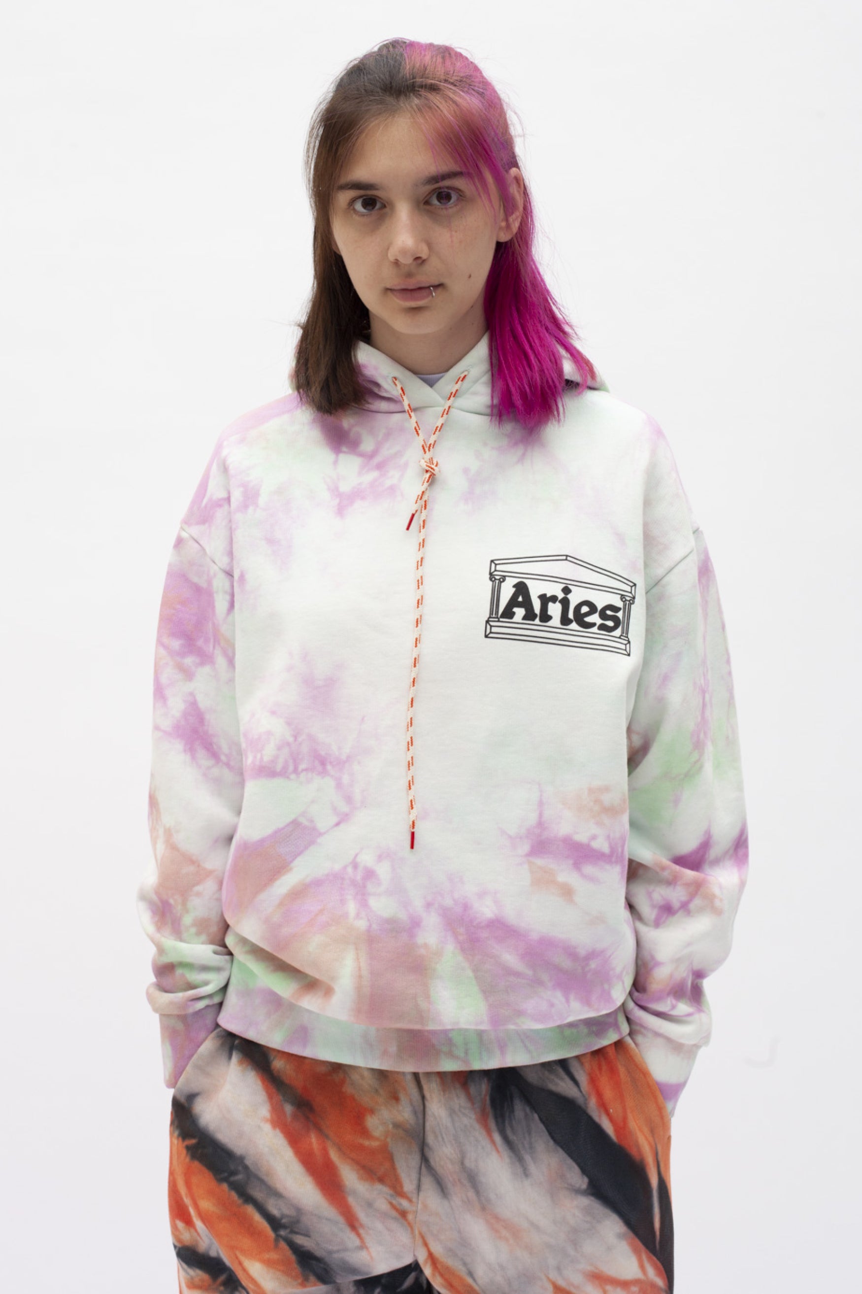 Tie Dye Temple Hoodie