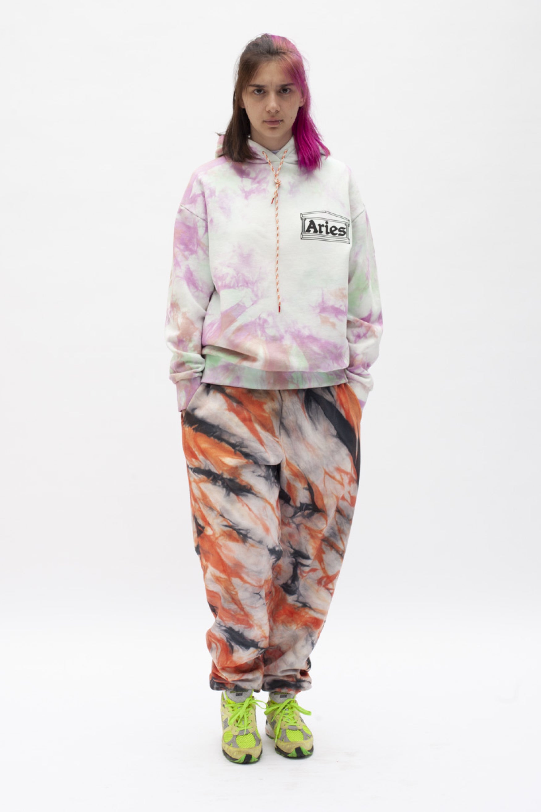 Tie Dye Temple Hoodie