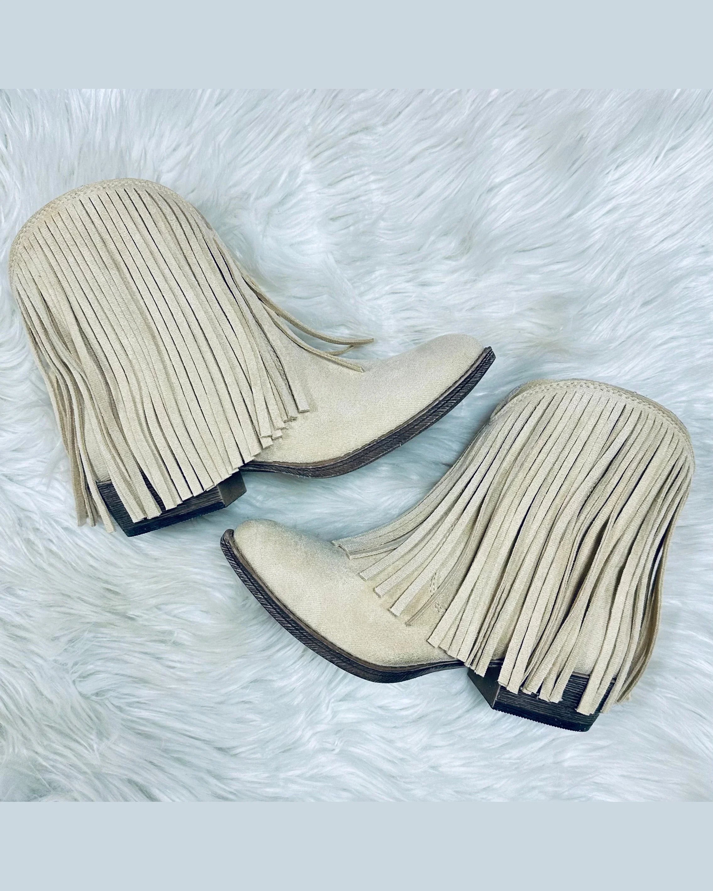 Trippier Fringe Bootie