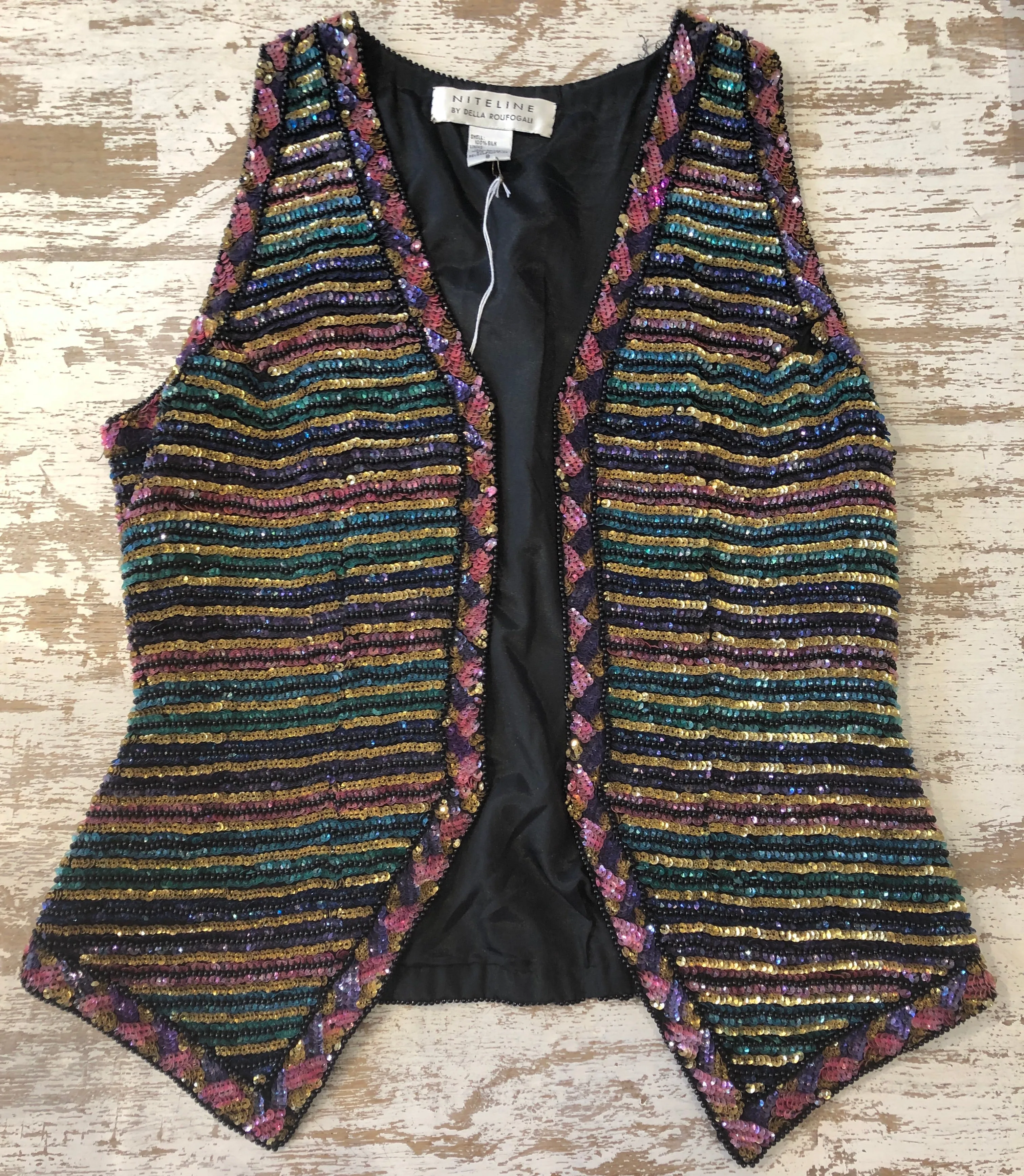 Vintage Beaded Vest