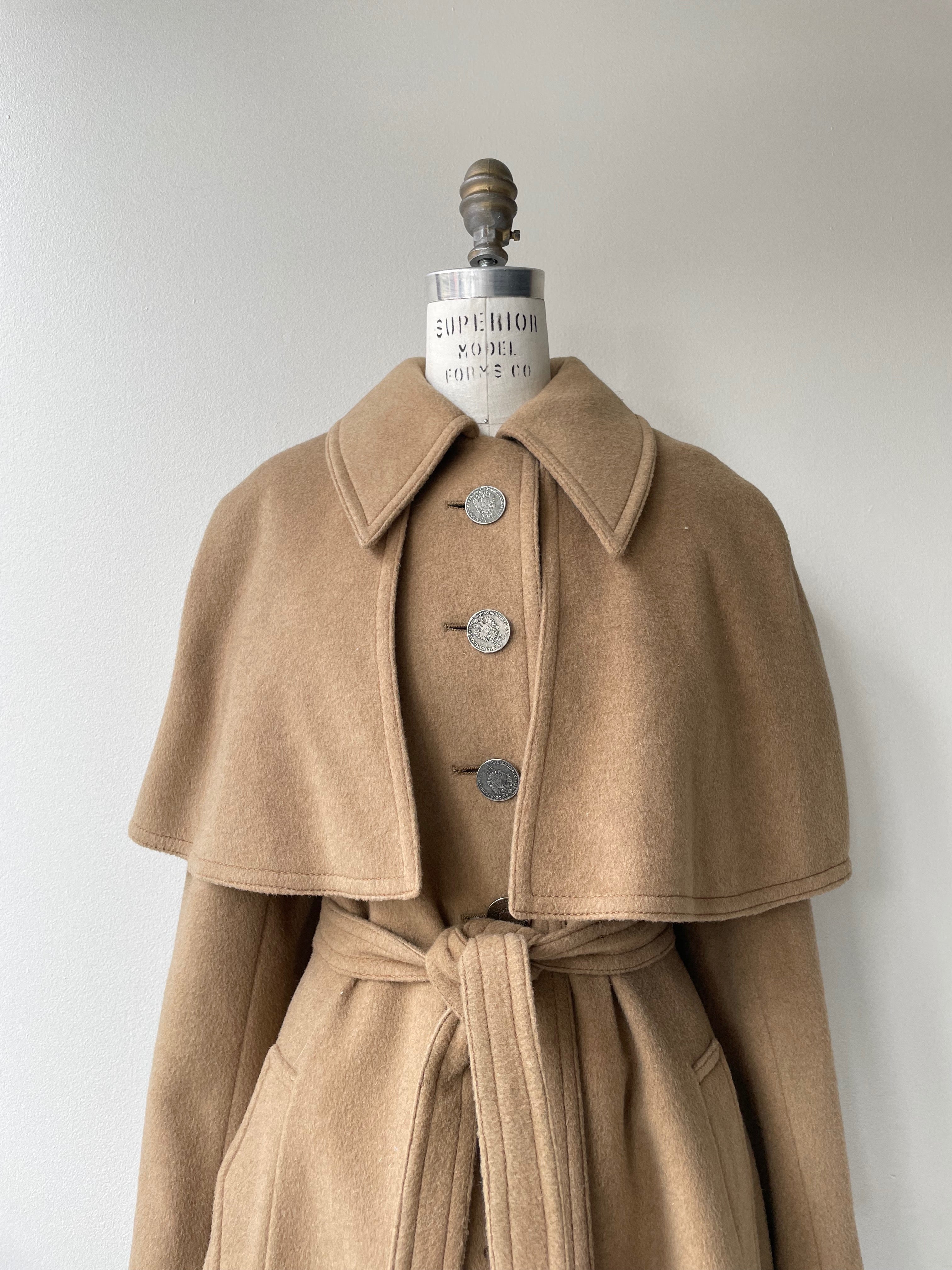 Wolfstaedter Camel Wool Trench