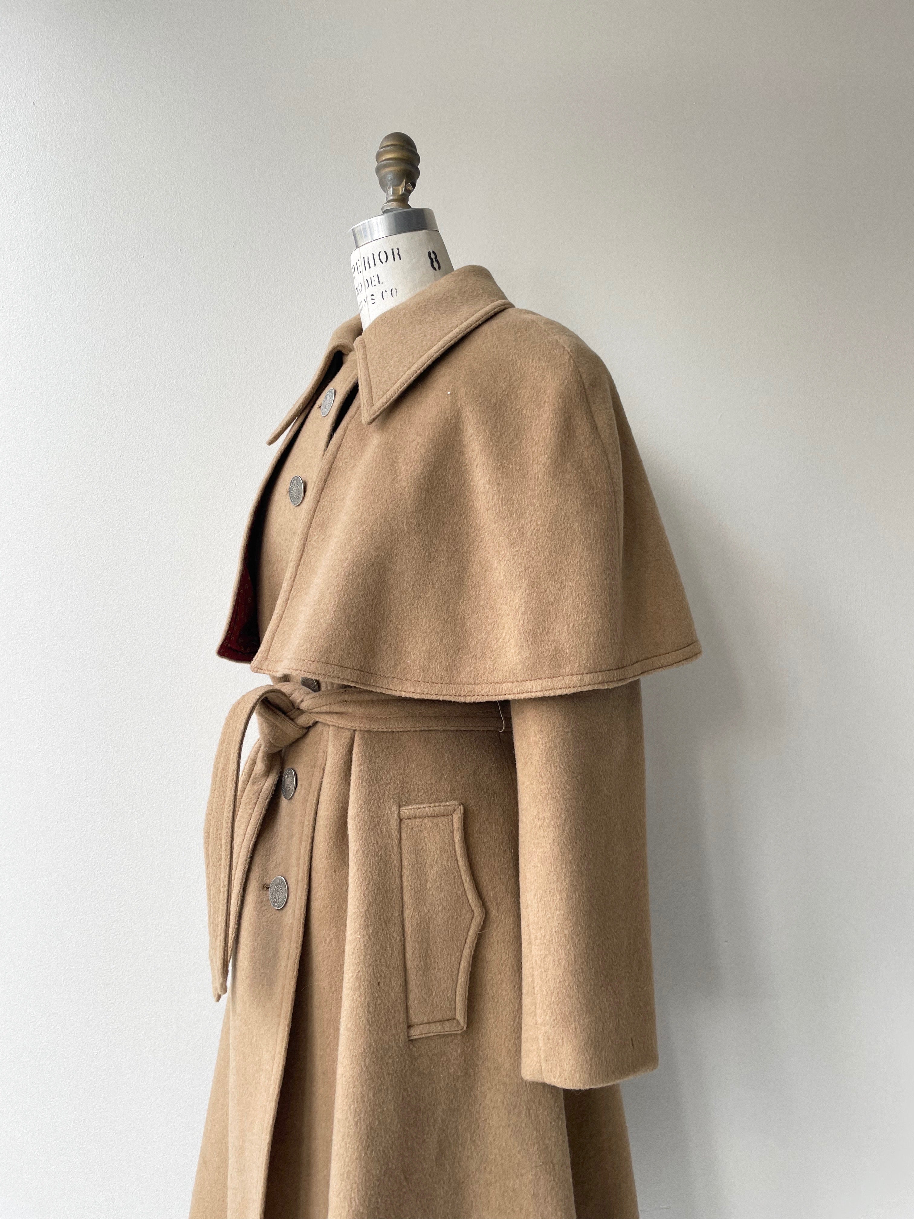 Wolfstaedter Camel Wool Trench