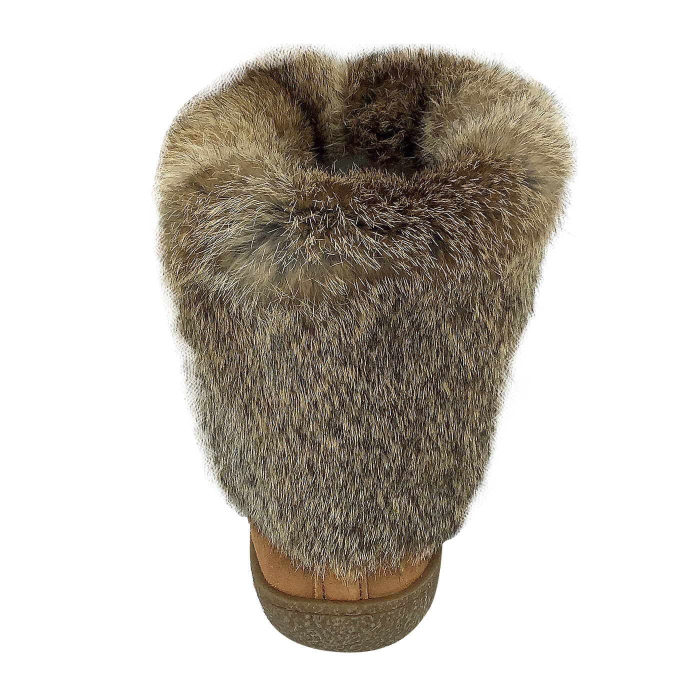 Women's Short Rabbit Fur Mukluks