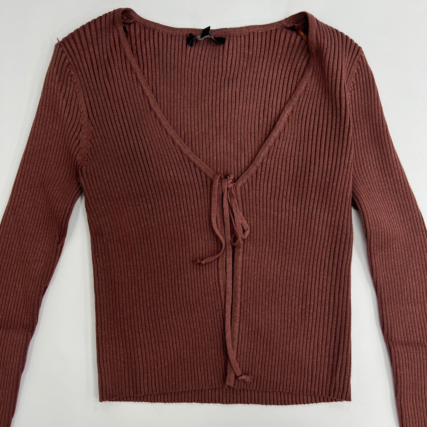 Women's V-neck Knit Top