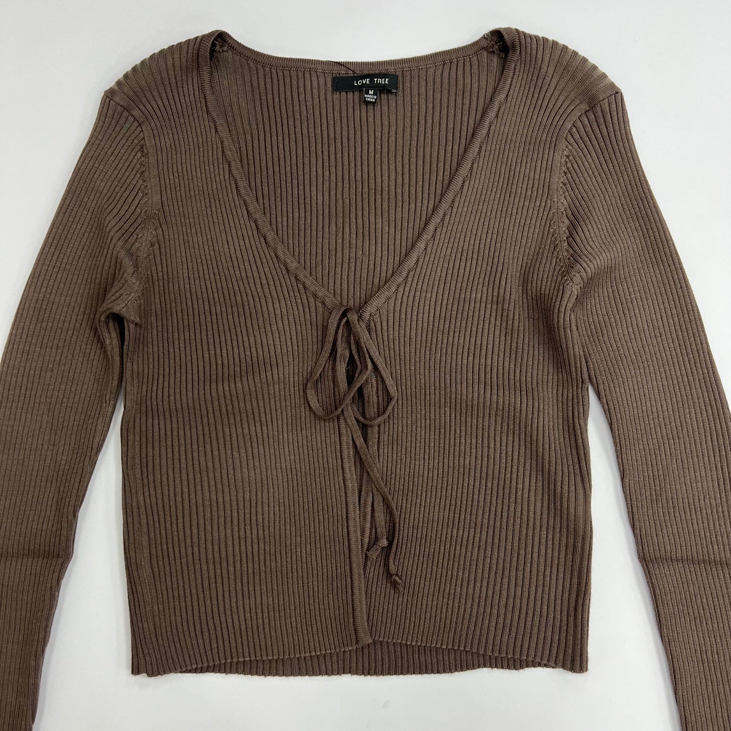 Women's V-neck Knit Top