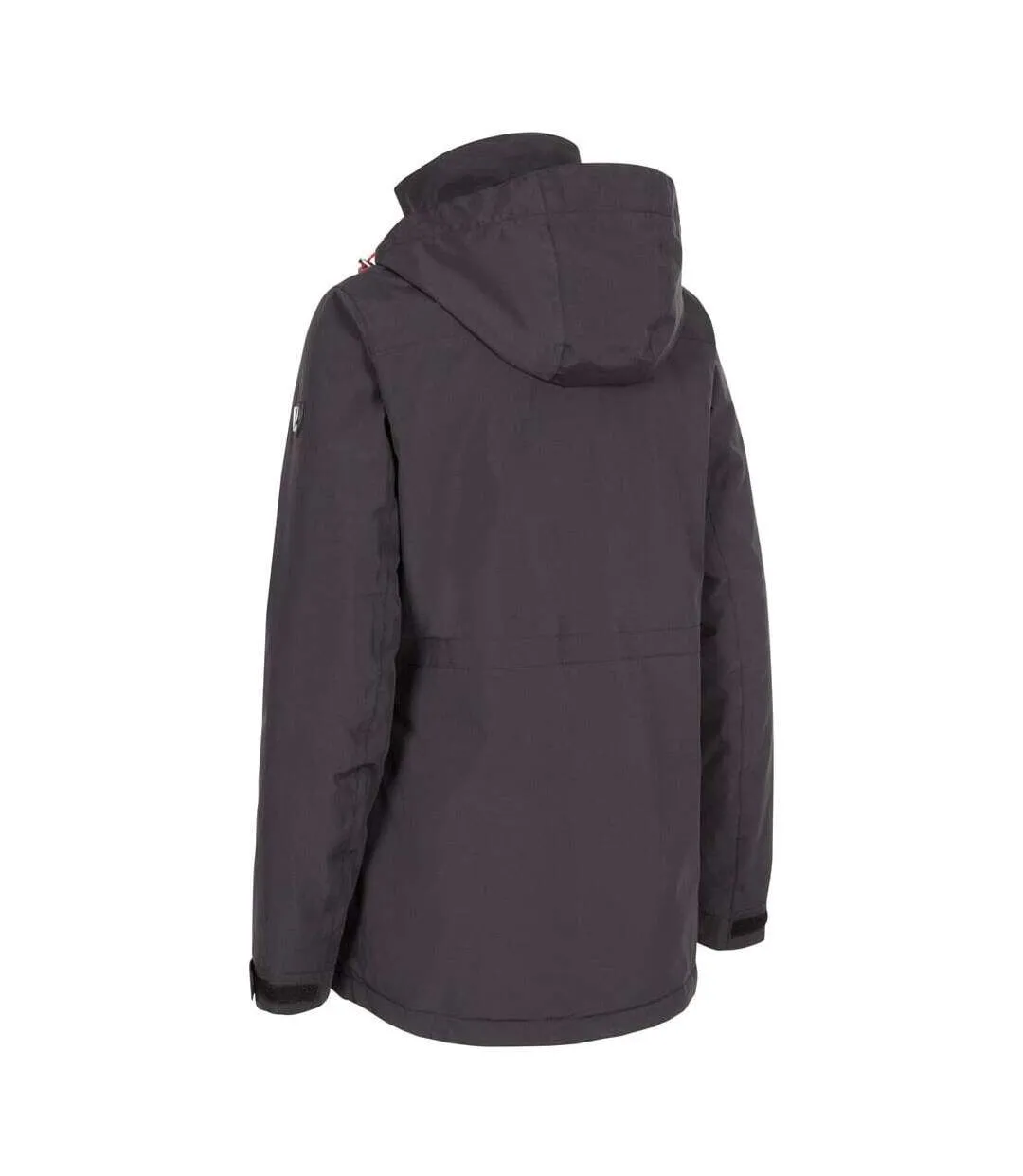 Womens/ladies frosty padded waterproof jacket black Trespass