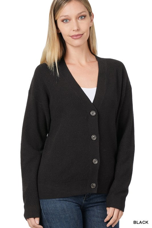 Zen Viscose Sweater Cardigan