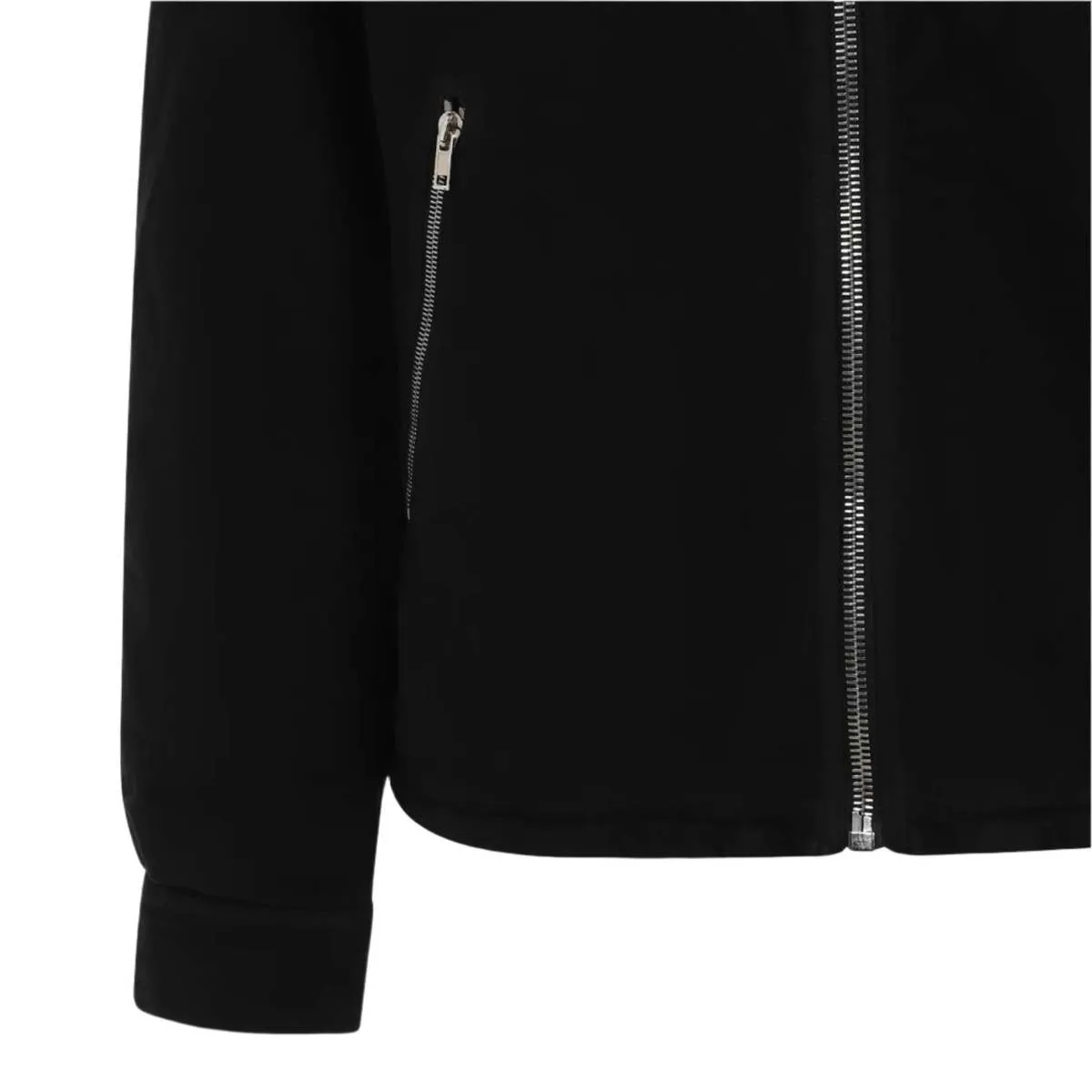 Zipfront Jacket - Black